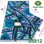 Vlisco Fabric - 100% Cotton Wax Print