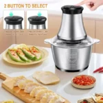 Electric Meat Grinder - Vegetable and Fruit Chopper Household Grinder