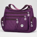 Square Handbags Crossbody Bag New Big Bags Cloth Bag Oxford Shoulder Fashion All-Match